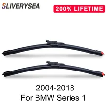 SLIVERYSEA Replace Wiper Refill Windscreen Wiper Blades for BMW 1 Series E81 E82 E87 E88 F20 F21 2004-2018 Windshield Rubber SLIVERYSEA Replace Wiper Refill Windscreen Wiper Blades for BMW 1 Series E81 E82 E87 E88 F20 F21 2004-2018 Windshield Rubber