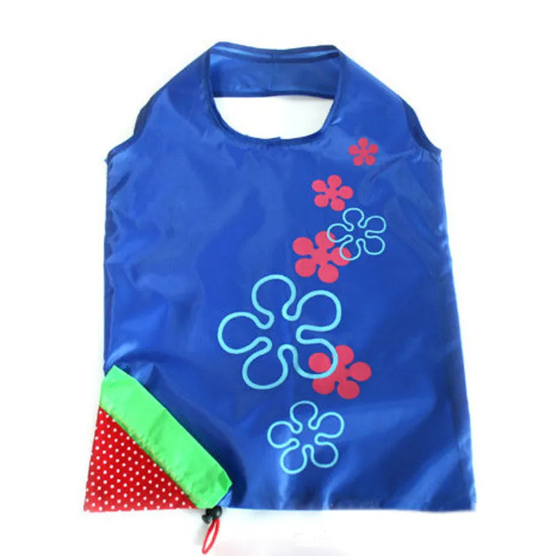 New Simple Gifts 53 x 38cm Storage Bag Travel Home Fashion Strawberry Fruit Green Folding Convenience