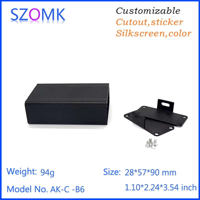 aluminum extrusion case szomk aluminum project box electronics enclosure for pcb aluminum amplifier housing box extruded junction box aluminum diy box pcb control enclosure electrical gps tracker outlet boxes   (9).jpg
