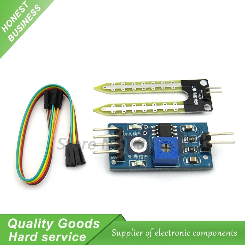 

1pcs Soil Hygrometer Humidity Detection Module Moisture Water Sensor Soil Moisture for arduino Diy Kit
