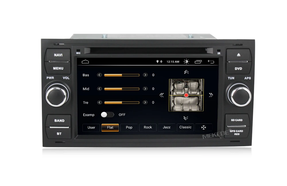 Discount MEKEDE Pure Android 8.1 Car DVD GPS Navi Player Stereo Radio Audio For Ford Focus 2 Mondeo S C Max Fiesta Galaxy Connect With 13