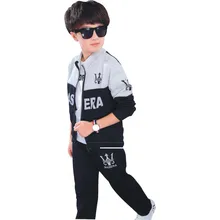 Комплект одежды, одежда для мальчиков и девочек спортивный костюм детская одежда для девочек Детский костюм для активного отдыха костюмы для мальчиков, комплект одежды для мальчиков, пальто