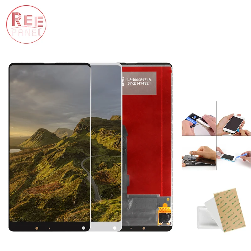 

Reepanel 5.99" IPS LCD For XIAOMI Mix 2 DisplayTouch Screen Digitizer Replacement for Snapdragon 835 XIAOMI MI MIX 2 LCD MIX2