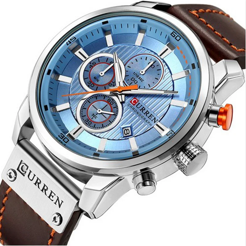 Watch Top Brand Man Watches with Chronograph Sport Waterproof Clock Man Watches Military Luxury Men's Watch Analog Quartz Watch Top Brand Man Watches with Chronograph Sport Waterproof Clock Man Watches Military Luxury Men's Watch Analog Quartz