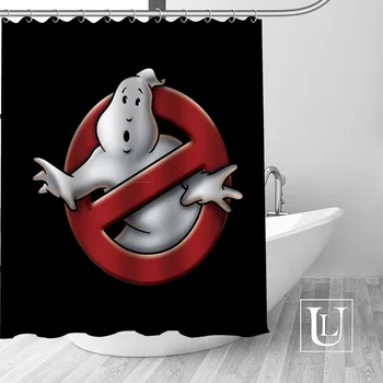 

Ghostbusters Pattern Shower Curtains Custom Bathroom Curtain Waterproof Bathroom Fabric Polyester Shower Curtain 1pcs custom
