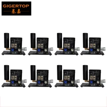 8 XLOT программируемый CO2 Jet 200 Вт ЖК-дисплей криогенная система эффектов DMX 512 крио туман Шлейфы 8 м-м 10 м с Дейзи цепи
