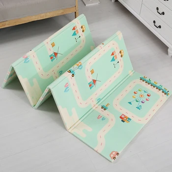 

Baby Climbing Door Mat Folding Crawling Doormat Thickening Ecological Doormat The Development of Doormat for Children Game Pad