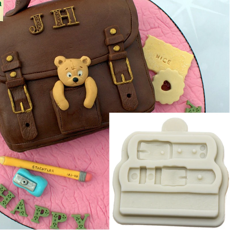 Силиконовая форма для ремня шоколада мастики Sugarcraft кухонная утварь|Формы тортов|