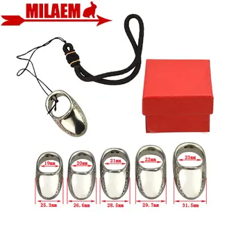 

1pc Archery Thumb Ring Finger Guard Finger Tab Protect Finger Safe Outdoor Bow Arrow Hunting Shooting Accessories