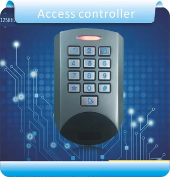 

Free shipping U9 Waterproof &Metal case access control /RFID 125KHZ +password control, free send 10pcs crystal keys