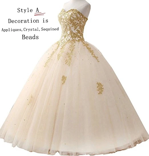 Angelsbridep бальное платье с золотистой аппликацией для Quinceanera 2021 блестящее до пола из