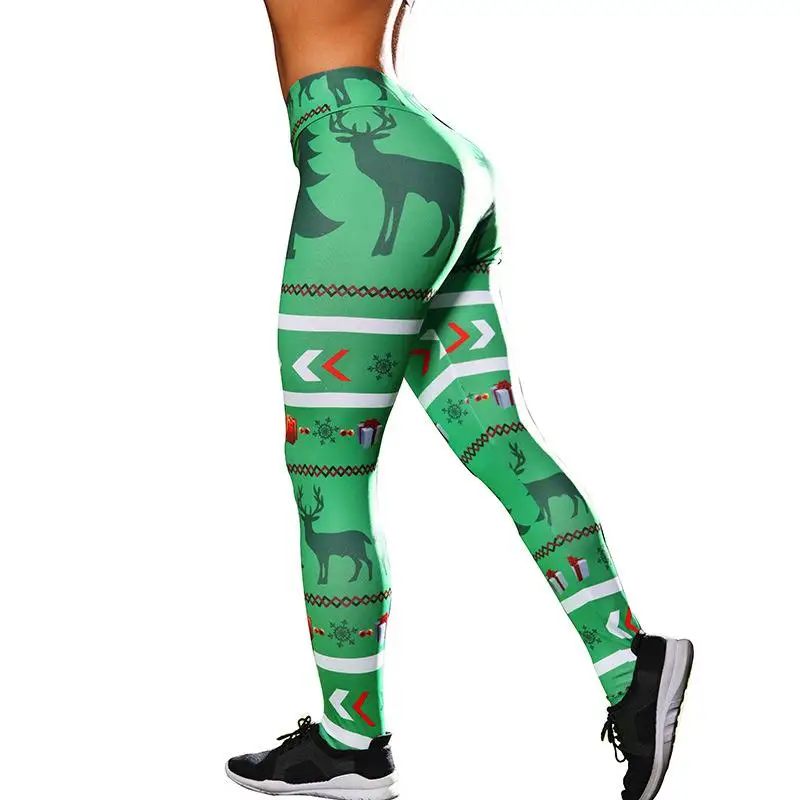 christmas running tights