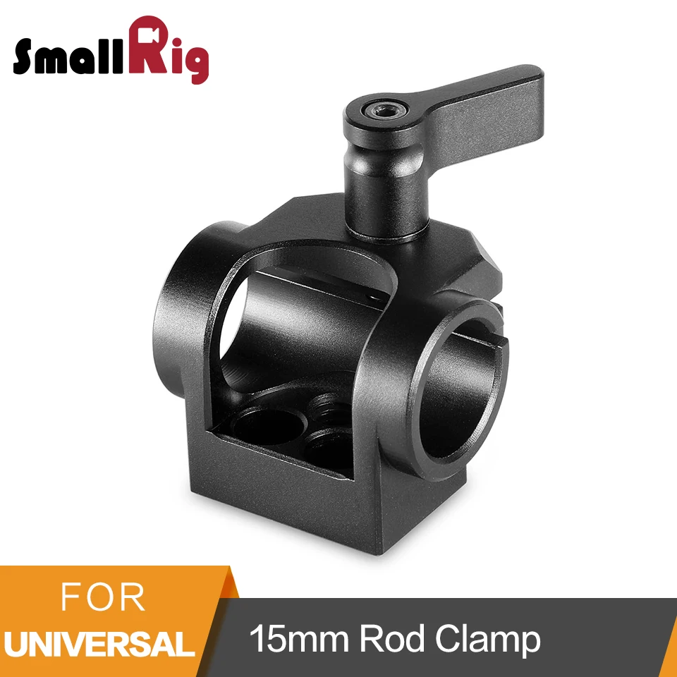 

SmallRig 15mm Rod Clamp 1995 - Single Rod Mount for EVF and Microphone