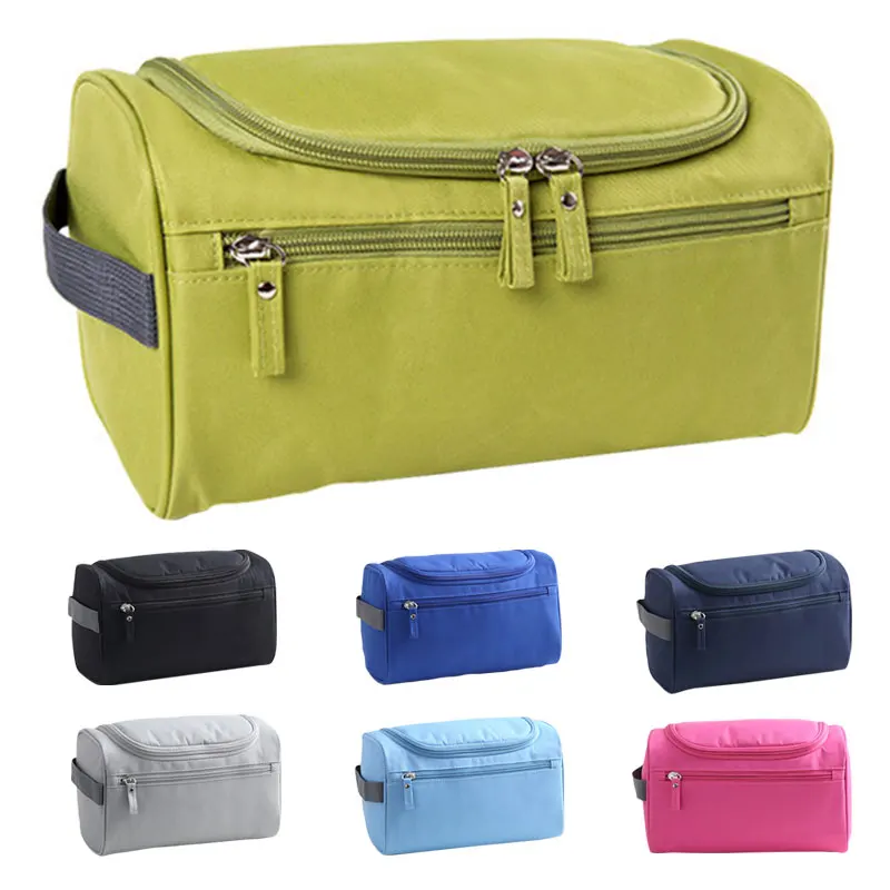 

Waterproof Men Hanging Makeup Nylon Travel Organizer Cosmetic Bag Wash Toiletry Case