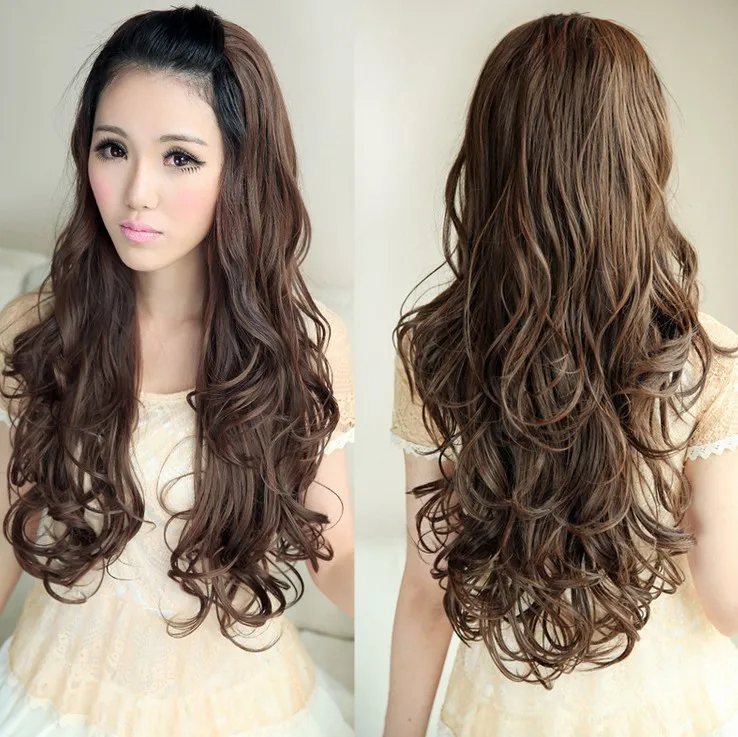 Forever Love Fluffy Long Curly Hair Wig Wholesale Korean Fashion