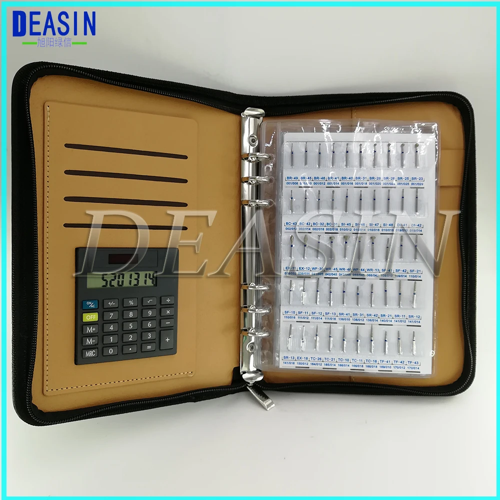 

210pcs Catalog Dentist diamond bur book dental FG burs
