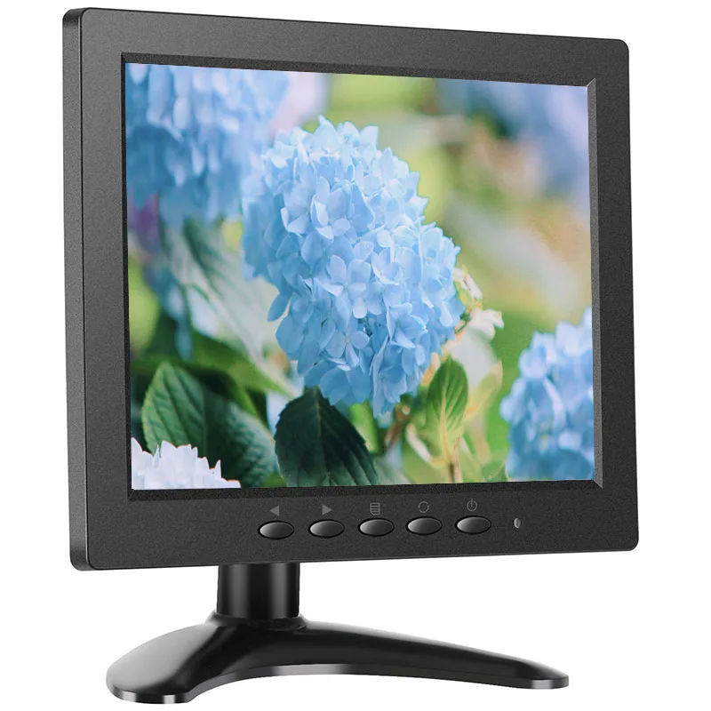 

ZHIXIANDA 8 inch VGA AV BNC HDMI industrial security LCD high-definition computer monitors IPS Monitor