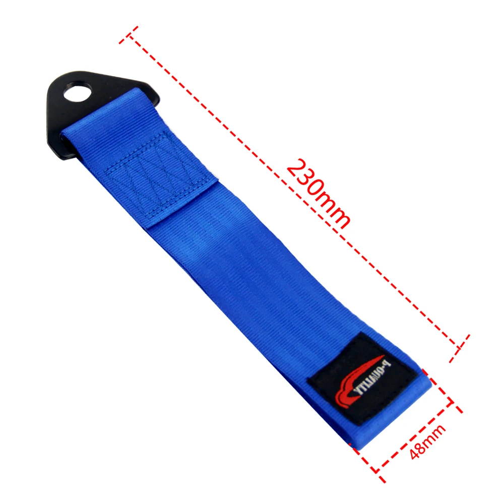 Hypertune Universal Tow rope& Strap Racing Drift Rally Emergency Tool ( Red / Blue Green/ Black Orange Gray ) TR81|Буксировочные