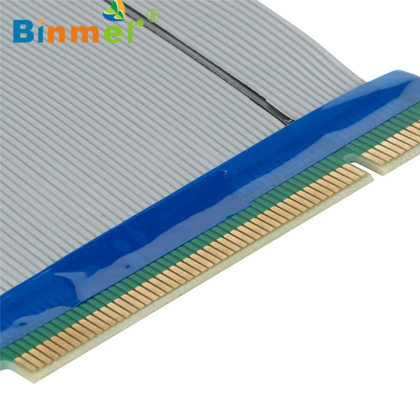 Binmer 32 бит гибкий Райзер-карта PCI удлинитель Гибкий плоский кабель-удлинитель 12 сентября