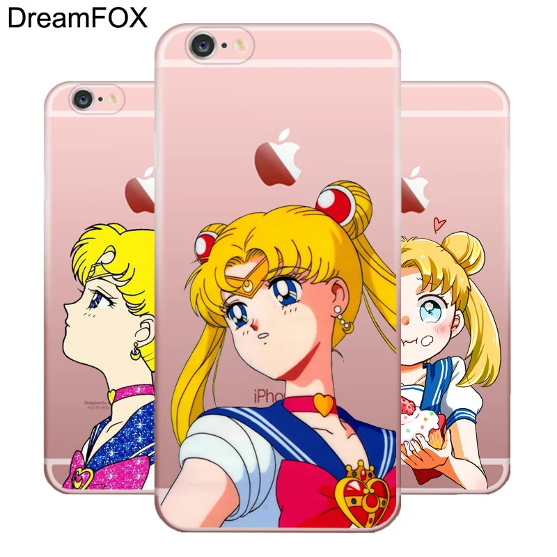 

M132 Sailor Moon Soft TPU Silicone Case Cover For Apple iPhone 11 Pro X XR XS Max 8 7 6 6S Plus 5 5S SE 5C 4 4S