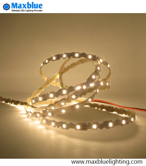 cheap Bendable LED Strip 2835SMD 5M DC12V 60leds m High Brightness 22 24LM LED@CRI gt;80Ra Nonwaterproof S shape LED Strip Lights