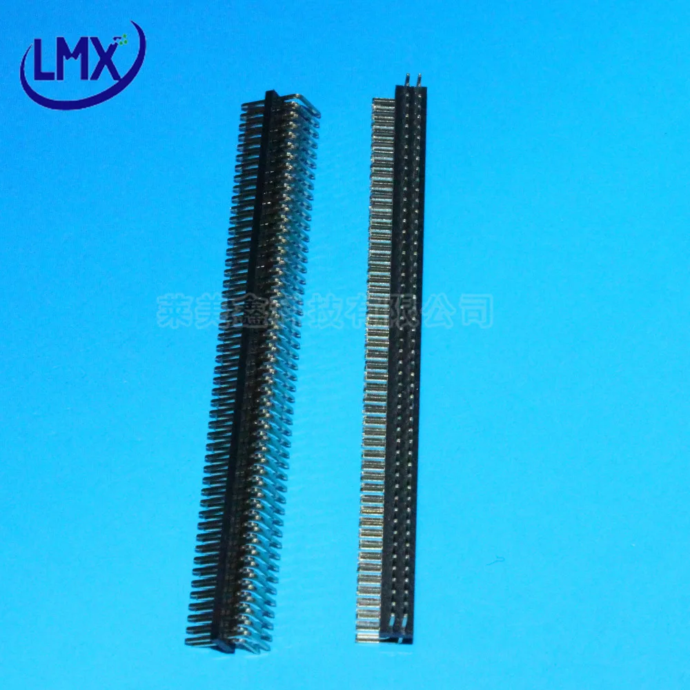 20 шт. 2x40p 80pin 2 0 мм двухрядный изогнутый штырьковый штырь высокое качество защита
