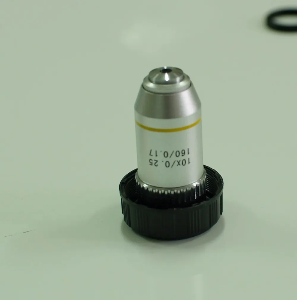 

10X Biological Microscope Achromatic Objective Brand New 195 mm