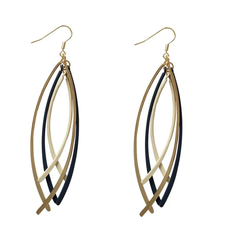 

Newest Designs Jewelry Coated Sticks Cluster Earrings For Women