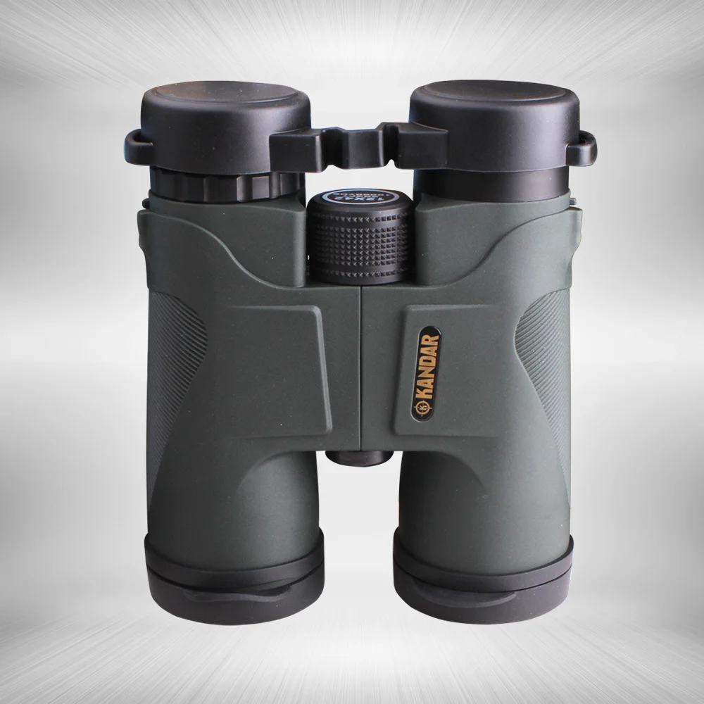 KANDAR 12X42 HD телескоп широкоугольный для путешествий охотничья оптика дневное и