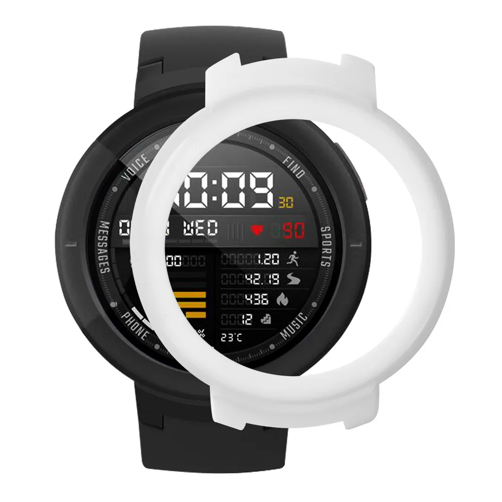 100 шт защитный чехол для Amazfit Verge Watch3 Защитные чехлы для Xiaomi Huami Amazfit 3 Verge аксессуары мягкий силиконовый чехол