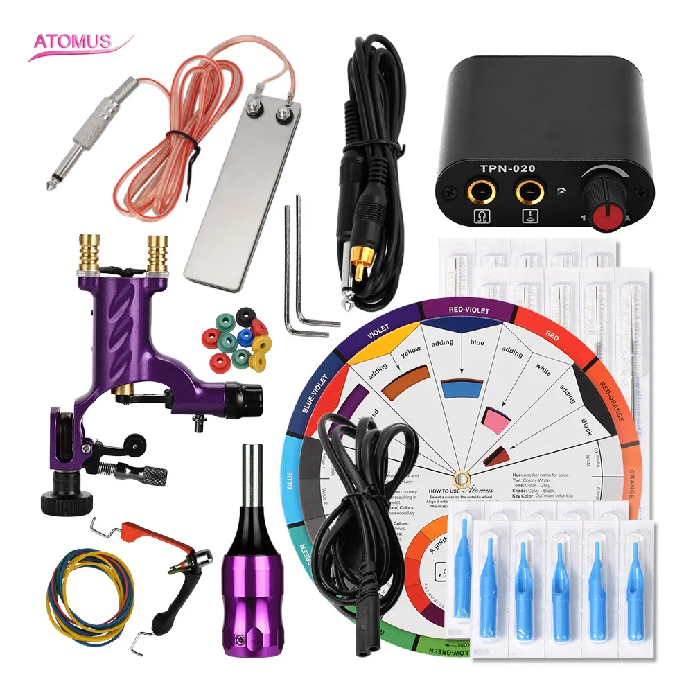 

Rotary Tattoo Machine Kit Herramientas De Maquina Makeup Tatouage Professionnel Tatuaje Tatuagem Profissional Tatto Beginner Set