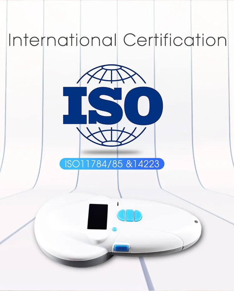 ISO11785/84 FDX-B FDX-A HDX EM4102 Bluetooth Pet ID микрочип RFID ручной сканер 134,2 кГц 125 кГц животного чип RFID Считыватель