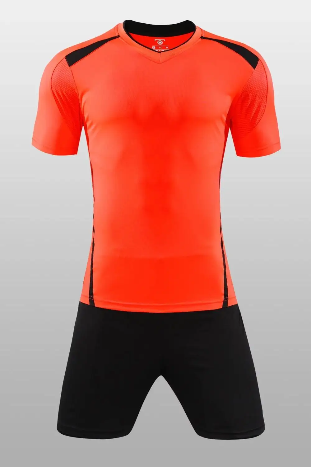 Настольный теннис Майки, Мужская быстрая сушка Training Майки, спортивной одежды для взрослых, дышащие спортивные рубашки, футбол одежда B3 - Цвет: Оранжевый