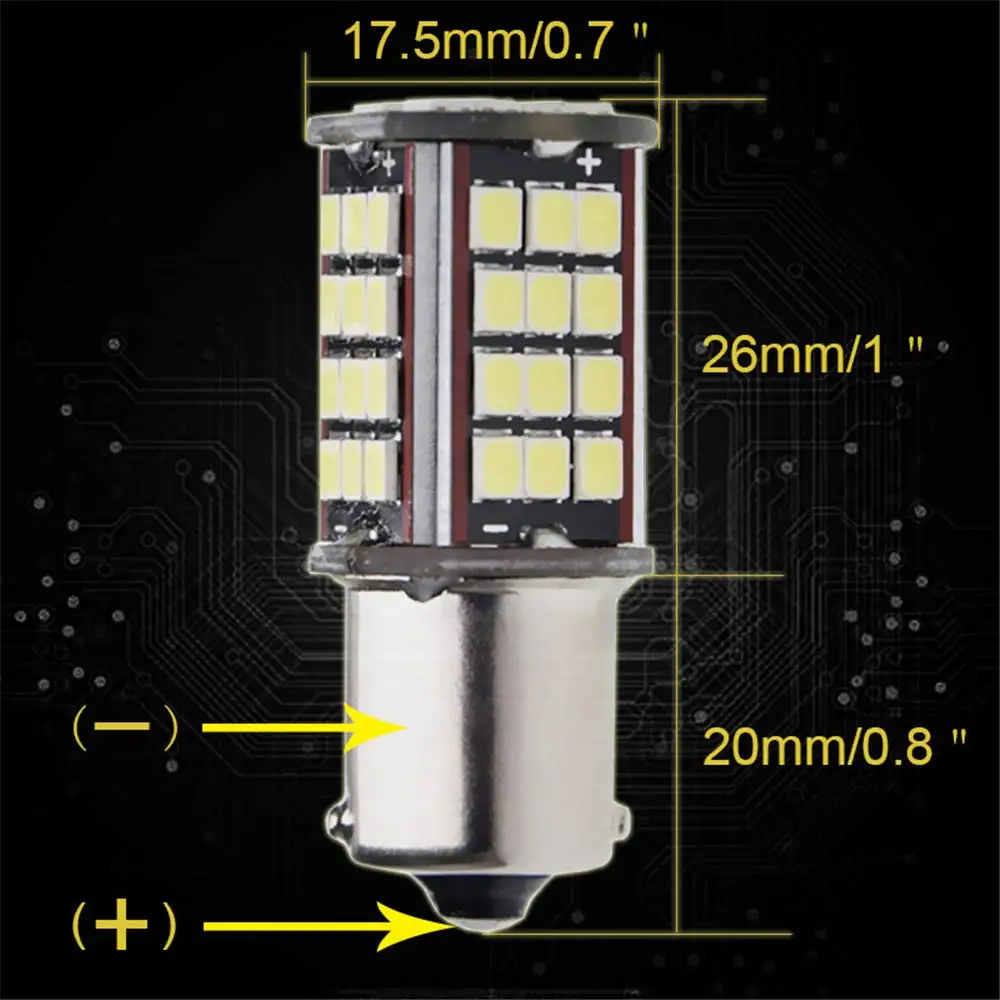 FH1156 BAU15S-2835-56-W-6V 12V 24V 3