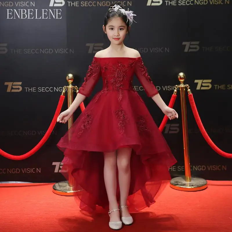 little girl red carpet dresses