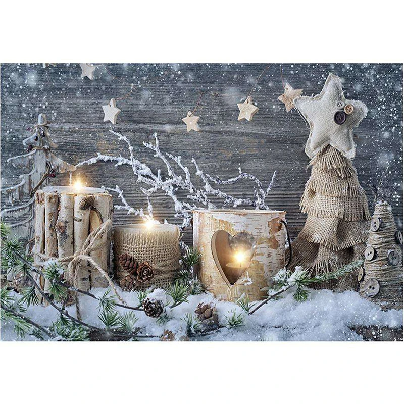 

100% DIY 5D Diamond Painting Full Drill Round Tree Light Wood Lamp Stitch Diamond Embroidery Patterns Home Decoration
