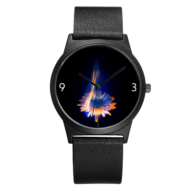 B 9031 BAOSAILI Eye catching Firework Wrist Watch Black Color Business Men Clock High Quality