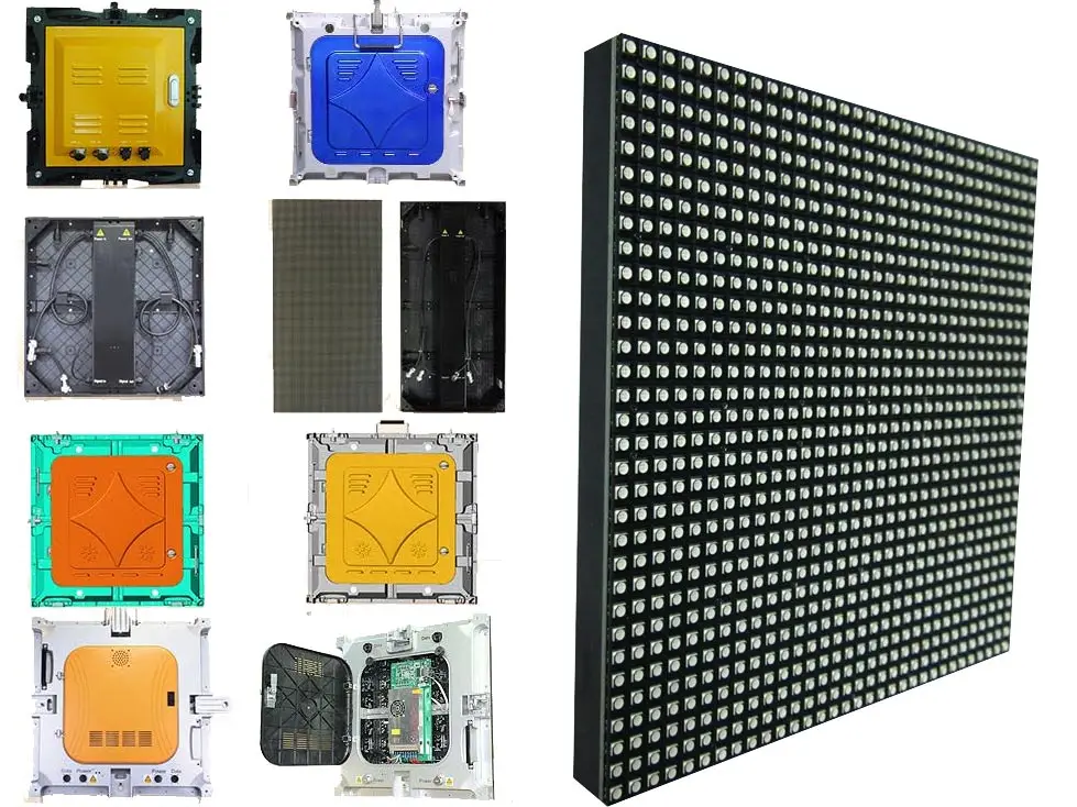Напольный СИД арендный дисплей p3 Модуль dotmatrix smd 64x32 легкий сплав литья под