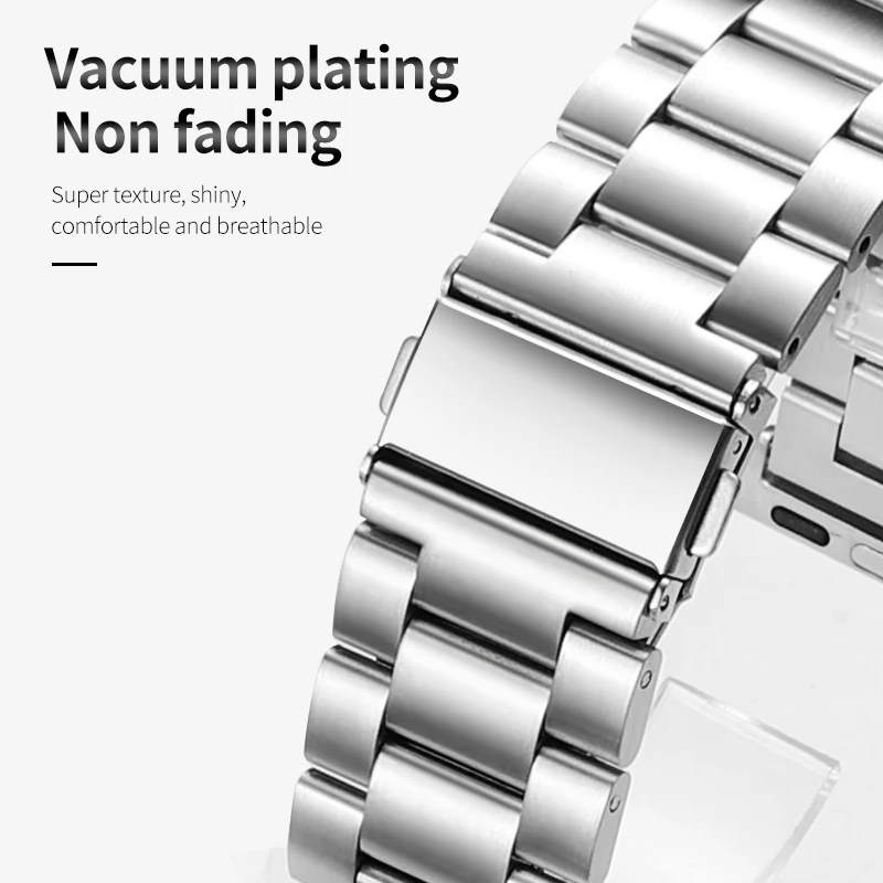 Ремешок из нержавеющей стали для Apple watch band Series 4 3 2 1 браслет наручных часов correa aplle