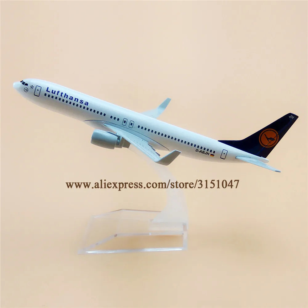 

Alloy Metal Air Germany Lufthansa B737 Airlines Airplane Model Lufthansa Boeing 737 Airways Plane Model Aircraft Kids Gifts 16cm