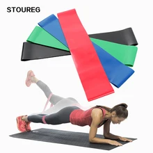 Резинки 6 уровней эластичные фитнес-упражнения полосы прочность тренировочный спортивный резиновый ремешок петля полоса тренировки Тяговый канат