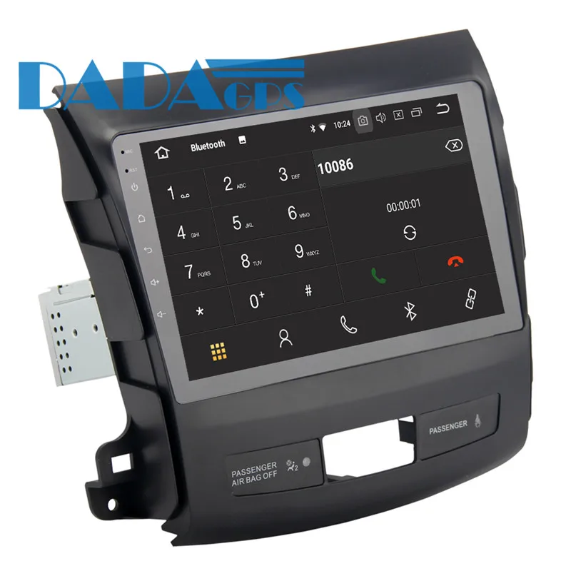 Perfect Android 8.0 7.1 Radio Car GPS Navigation For Mitsubishi Outlander 2006-2012 For Citroen C-Crosser for Peugeot 4007 no DVD Player 7
