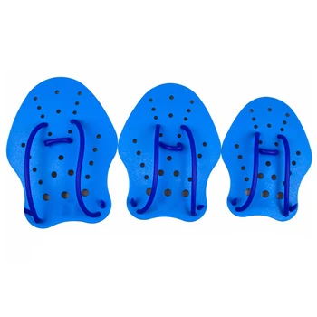 

1 Pair Adjustable PVC Hand Swimming Paddles Webbed Gloves Hand End Training Diving Paddle Gloves Water Paddles Equipment