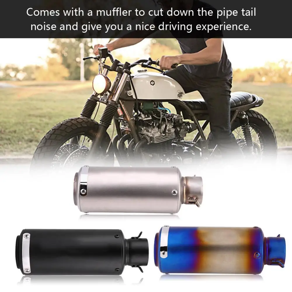 Motorcycle Exhaust Muffler Tailpipe Tail Pipe Tip for most motorcycles