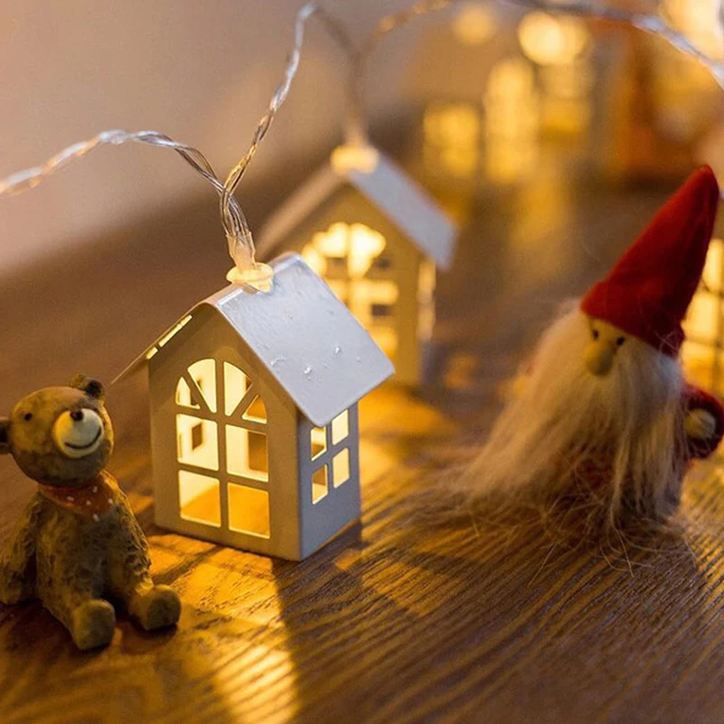 1 8m10 шт. светодиодный кукольный домик рождественская елка украшение дома