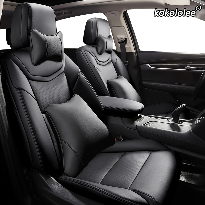 Кожаный чехол для автомобильного сиденья kokololee на заказ Mitsubishi PAJERO OUTLANDER EX ASX Grandis