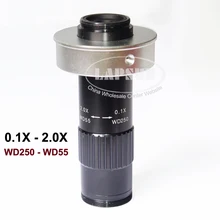 Широкое поле 8 мм-60 мм Увеличение C-mount CS стеклянный объектив для цифровой промышленности микроскоп камеры