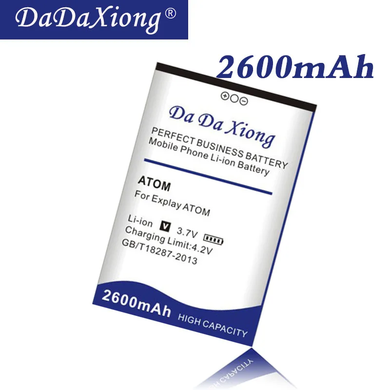 

Da Da Xiong 2600mAh Explay ATOM Battery for Explay ATOM Cell Phone Battery