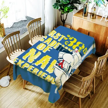 

Animal Cute Tablecloth Waterproof Decorative Decorative Table Cover Rectangular Tapete Oilproof Table Cloth Dining Kitchen