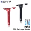 Ztto CO2 cartucho titular bracket hold 2 x Control explosión CO2 cartuchos para bicicleta de carretera botella de agua jaula bicicleta parte ► Foto 1/6